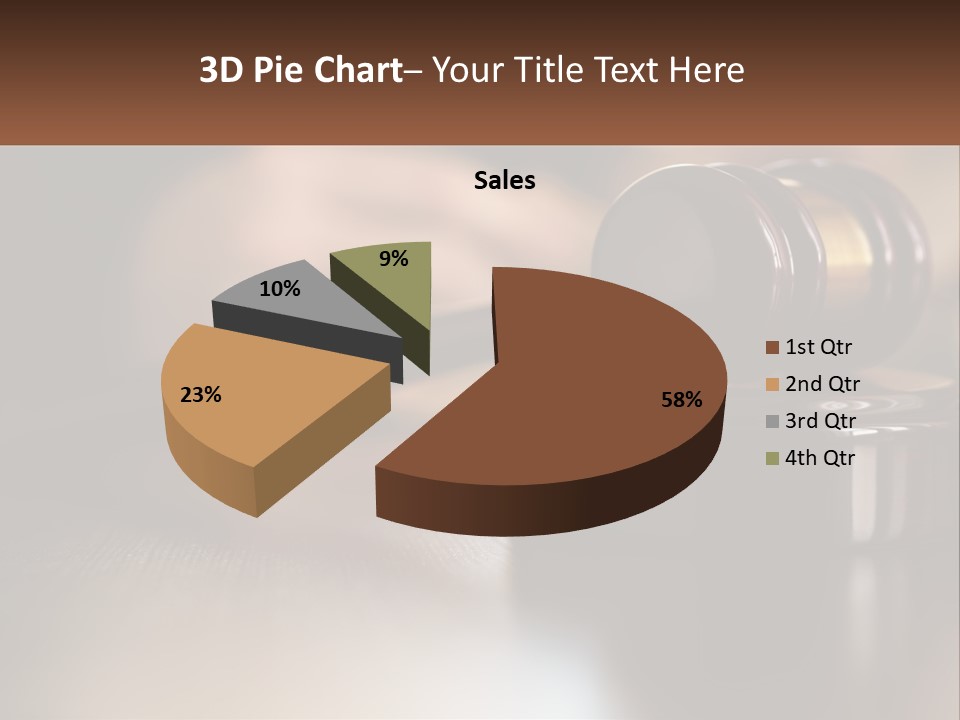 Tall Modern House PowerPoint Template