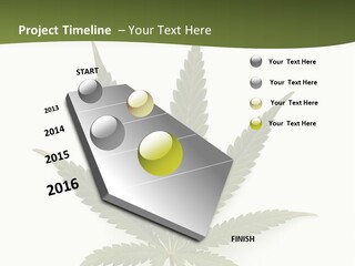 Tall Grey Sphere PowerPoint Template