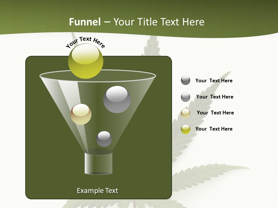 Tall Grey Sphere PowerPoint Template