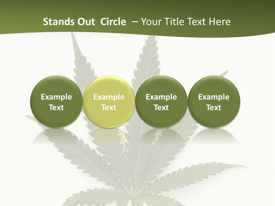 Tall Grey Sphere PowerPoint Template