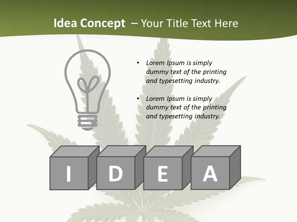 Tall Grey Sphere PowerPoint Template