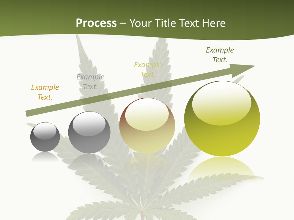 Tall Grey Sphere PowerPoint Template