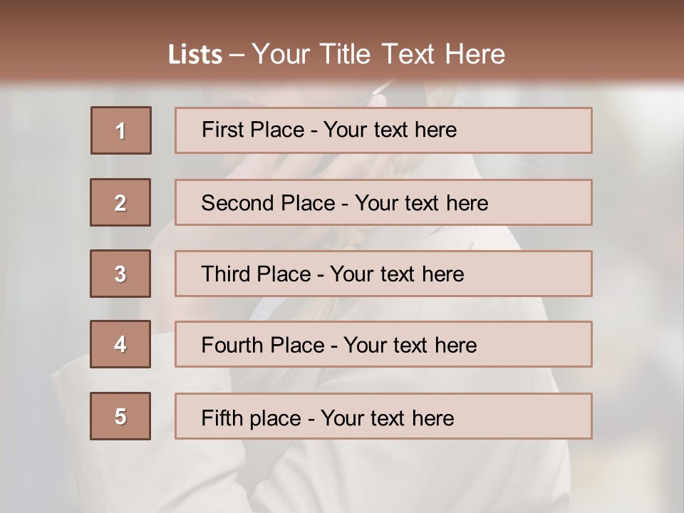 Tall Environment Globe PowerPoint Template