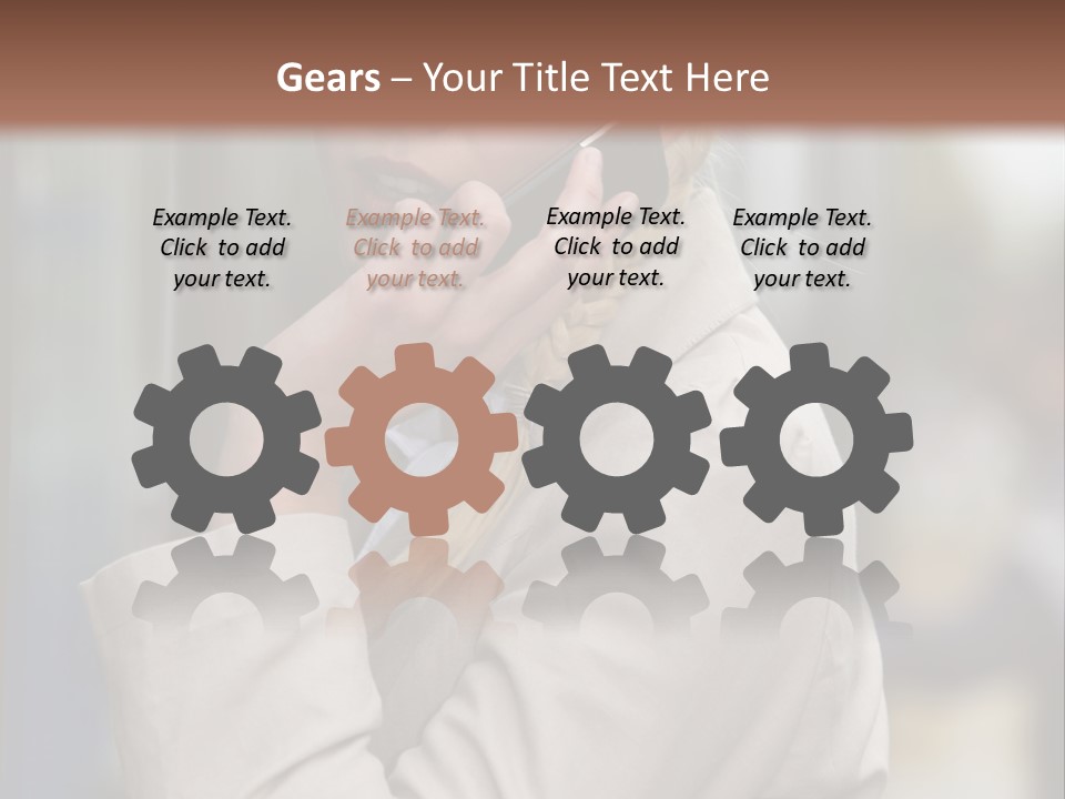 Tall Environment Globe PowerPoint Template