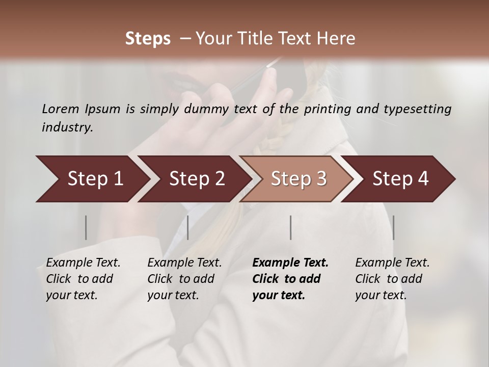 Tall Environment Globe PowerPoint Template