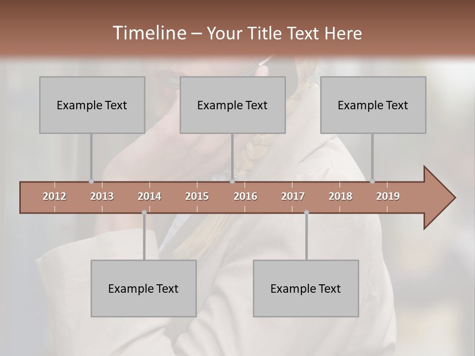Tall Environment Globe PowerPoint Template