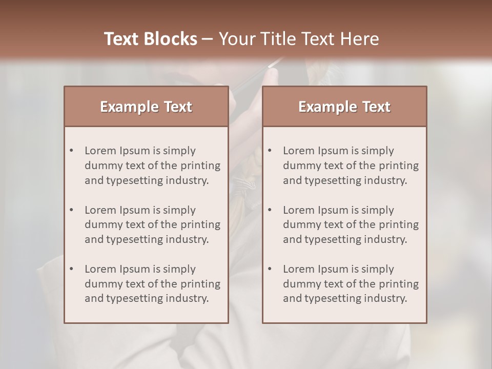 Tall Environment Globe PowerPoint Template