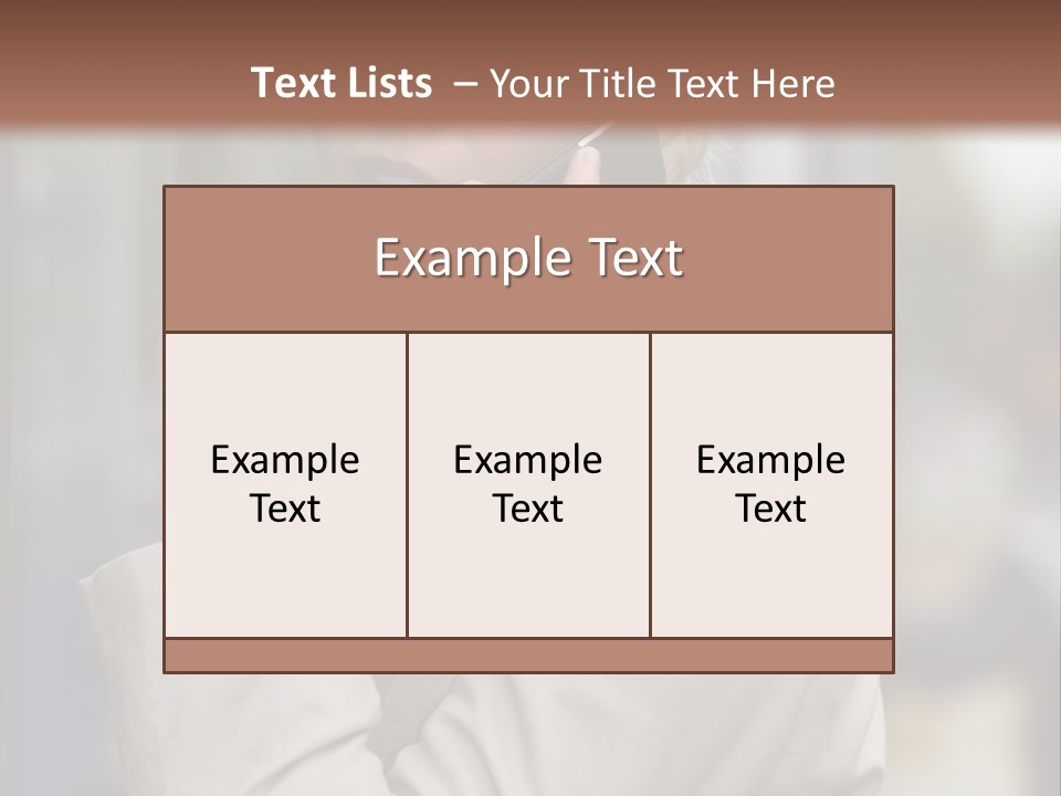 Tall Environment Globe PowerPoint Template