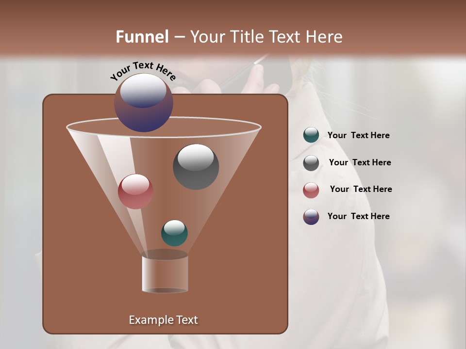 Tall Environment Globe PowerPoint Template