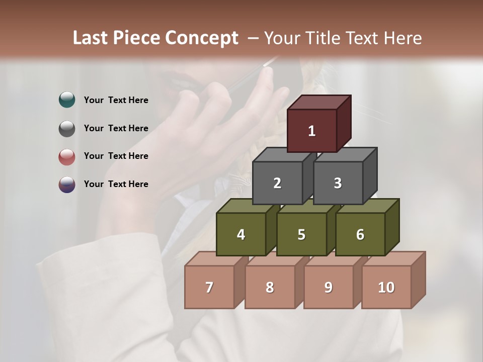 Tall Environment Globe PowerPoint Template