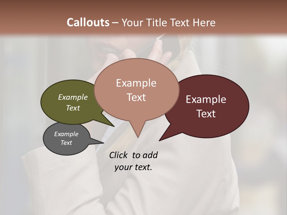 Tall Environment Globe PowerPoint Template