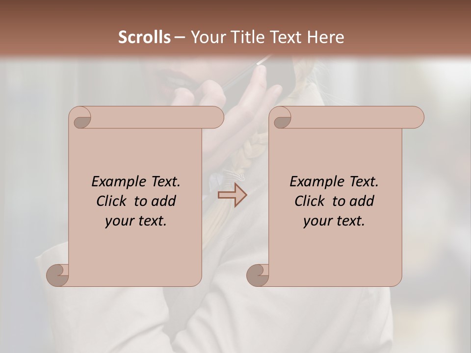 Tall Environment Globe PowerPoint Template