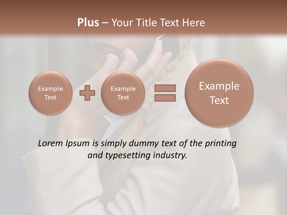 Tall Environment Globe PowerPoint Template