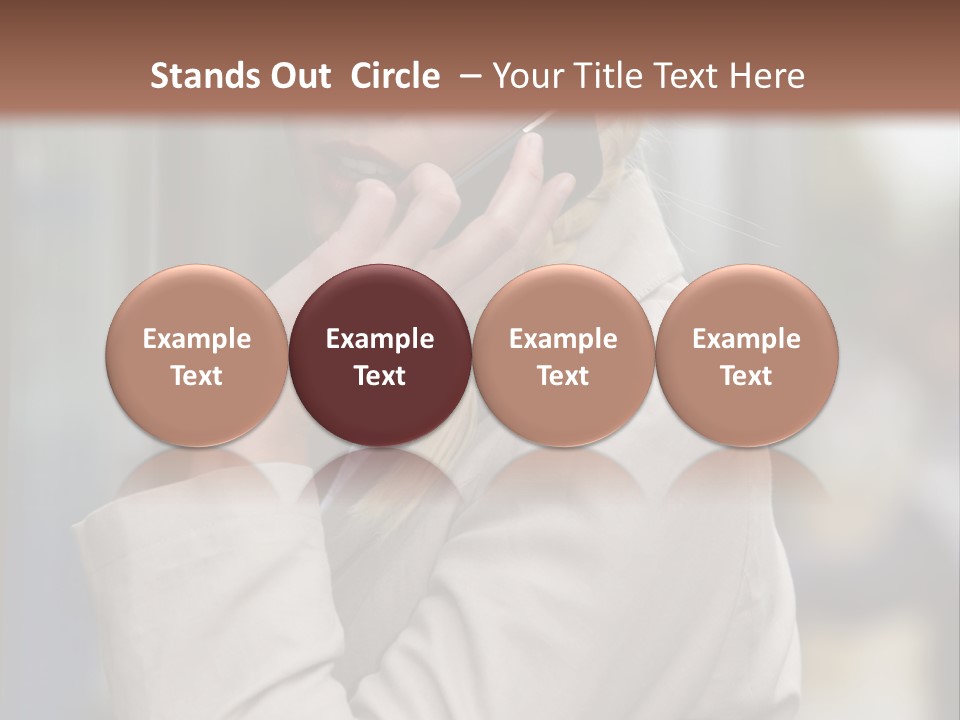 Tall Environment Globe PowerPoint Template