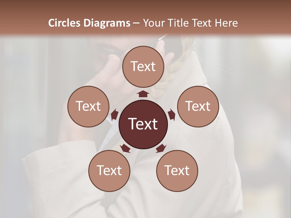 Tall Environment Globe PowerPoint Template