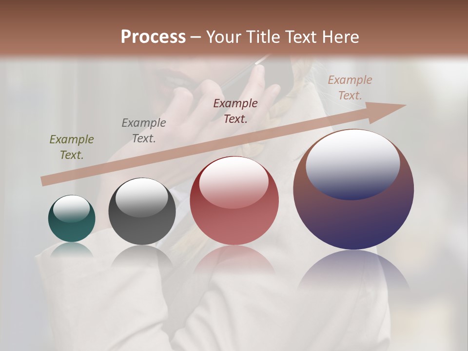 Tall Environment Globe PowerPoint Template