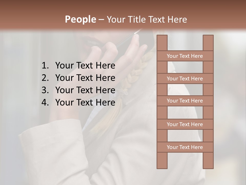 Tall Environment Globe PowerPoint Template