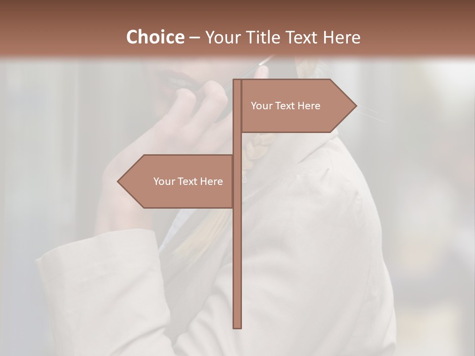 Tall Environment Globe PowerPoint Template