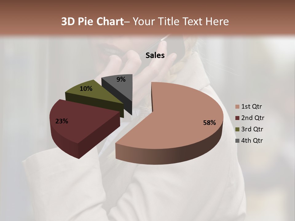 Tall Environment Globe PowerPoint Template