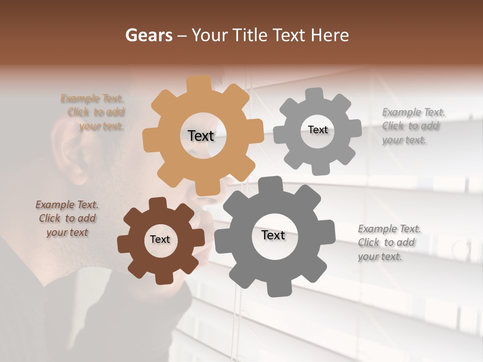 Design Skyscraper Ball PowerPoint Template