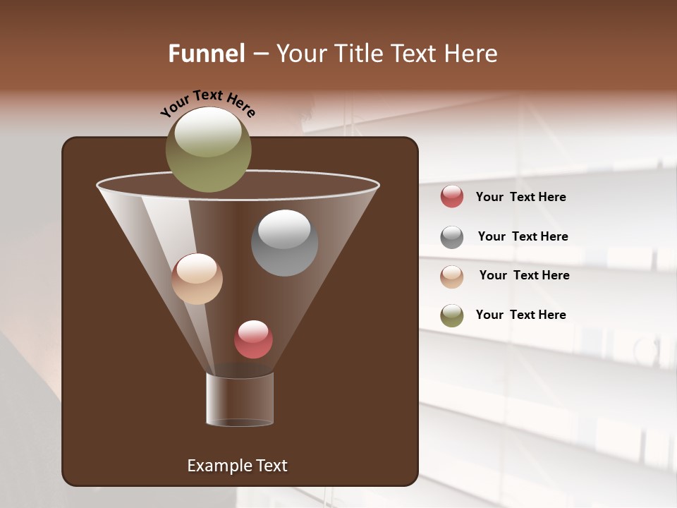 Design Skyscraper Ball PowerPoint Template