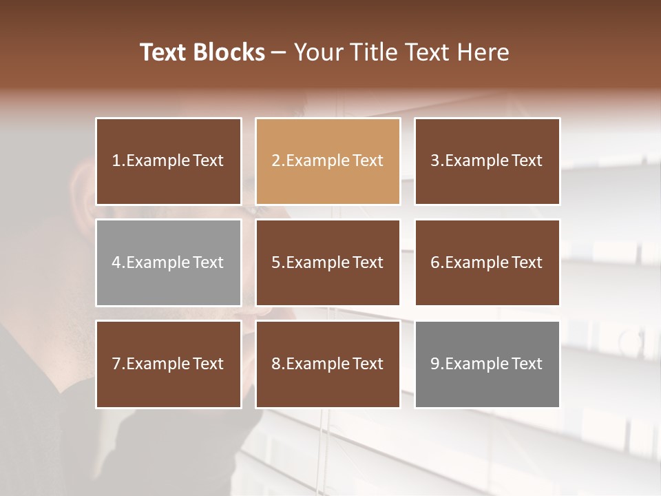 Design Skyscraper Ball PowerPoint Template