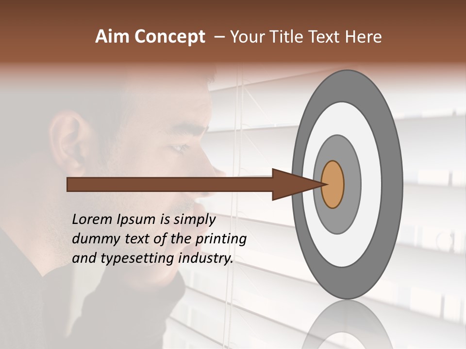 Design Skyscraper Ball PowerPoint Template