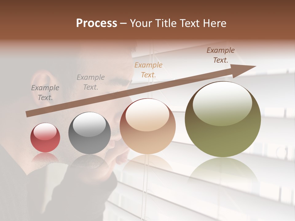 Design Skyscraper Ball PowerPoint Template