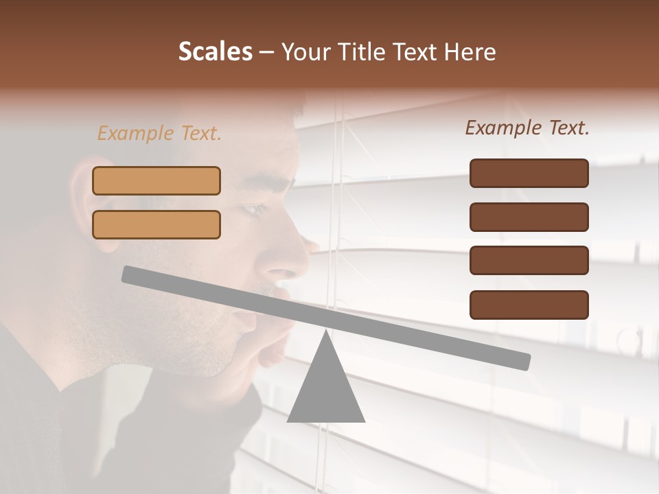 Design Skyscraper Ball PowerPoint Template
