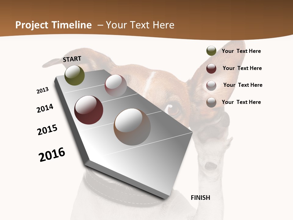 Sphere Abstract Square PowerPoint Template