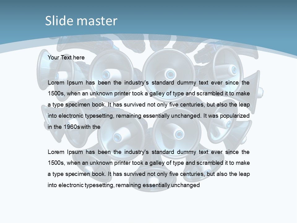 Skyscraper Graphic Architecture PowerPoint Template