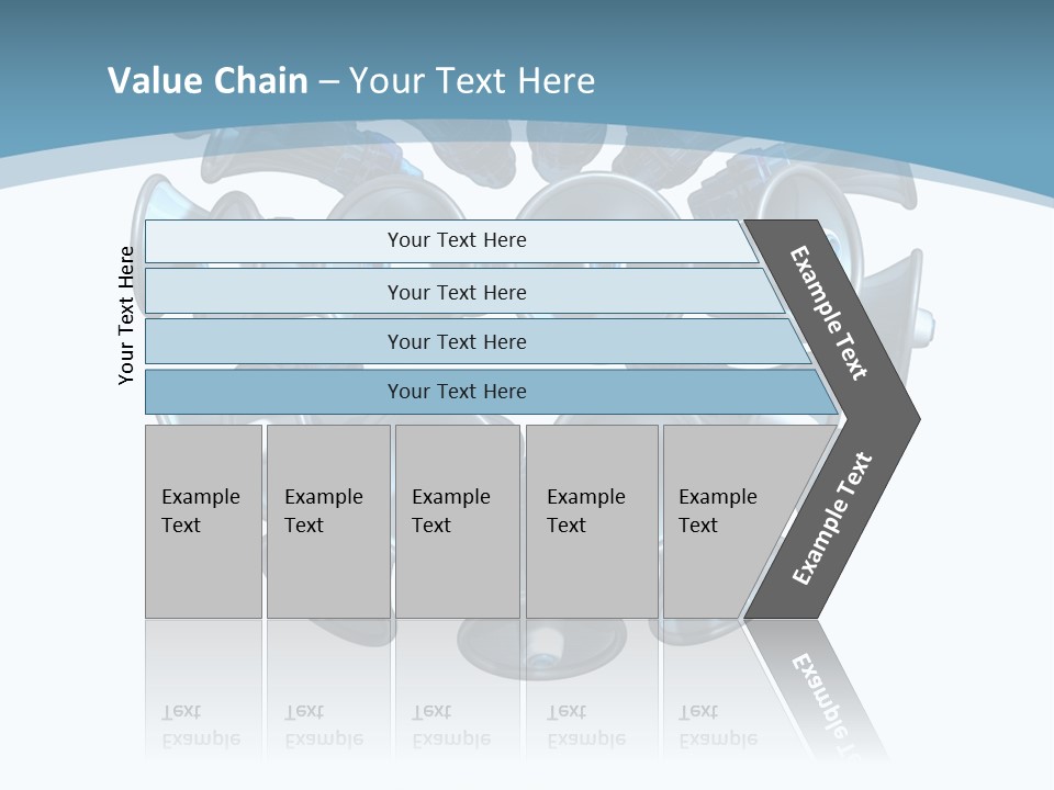Skyscraper Graphic Architecture PowerPoint Template