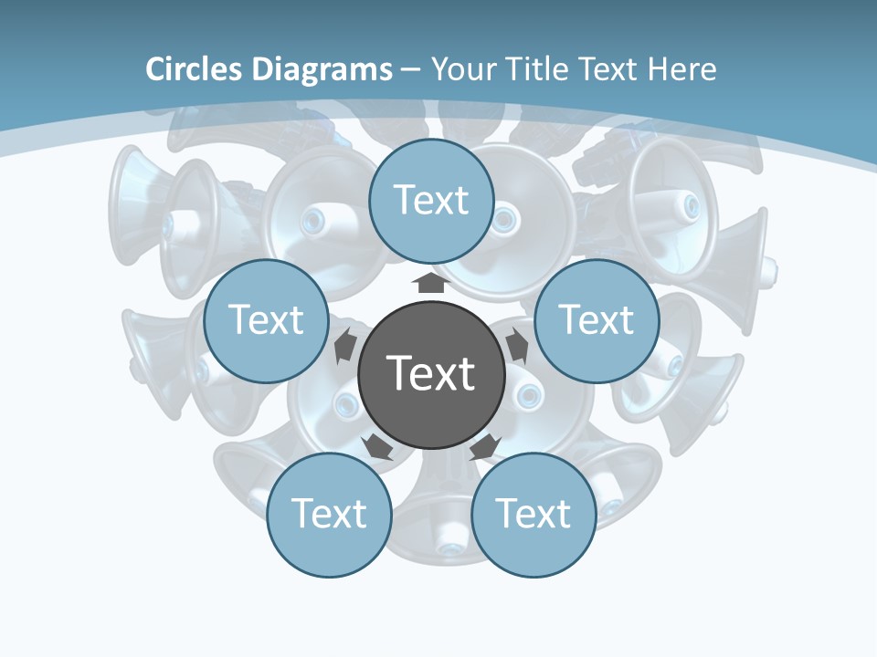 Skyscraper Graphic Architecture PowerPoint Template