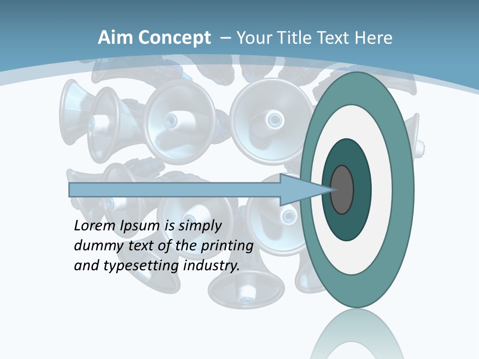 Skyscraper Graphic Architecture PowerPoint Template
