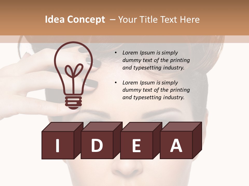 Ball Cityscape House PowerPoint Template