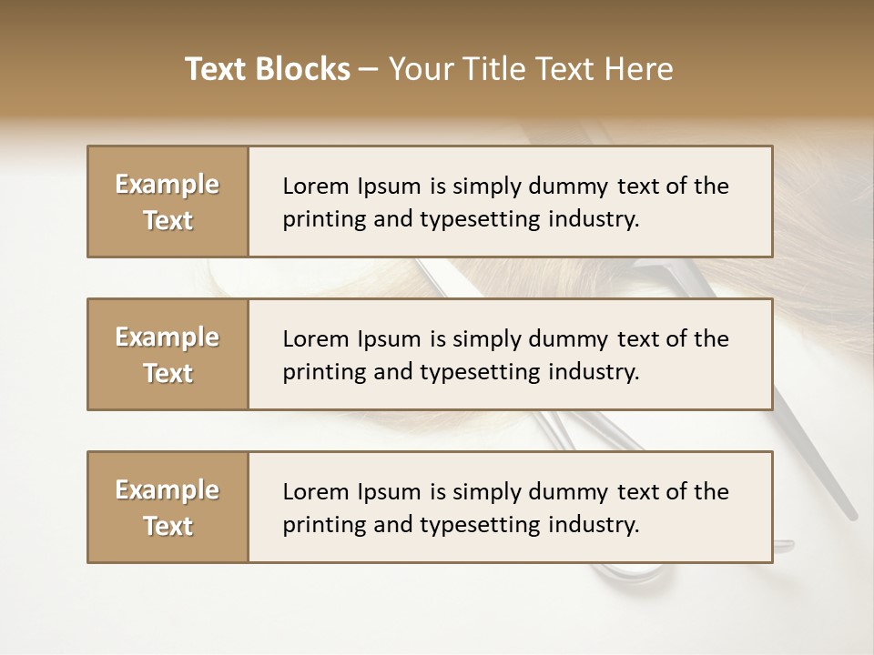 Structure Modern Light PowerPoint Template