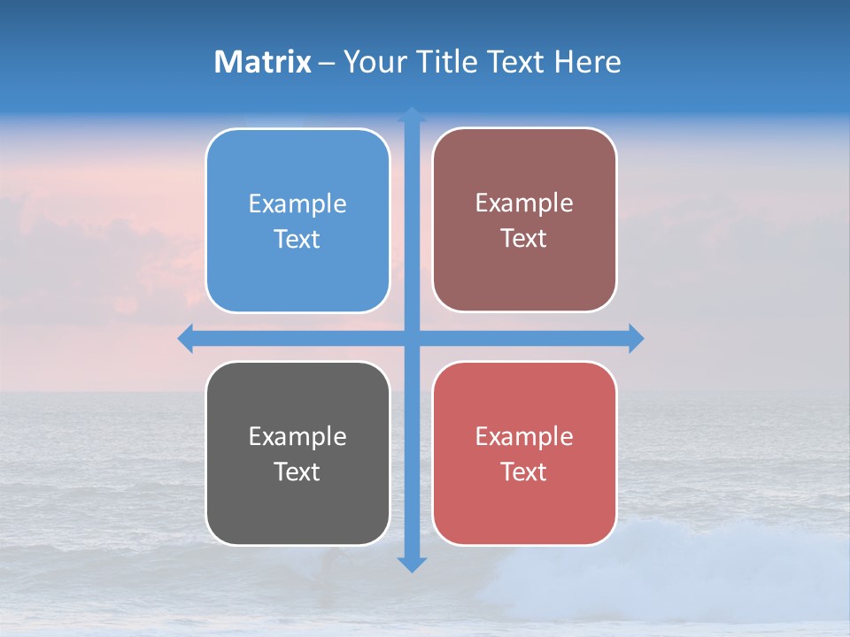 Square Architect World PowerPoint Template