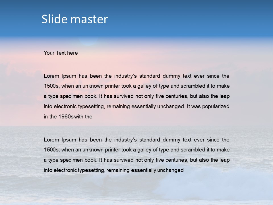 Square Architect World PowerPoint Template