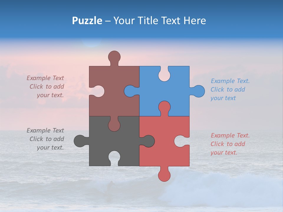 Square Architect World PowerPoint Template