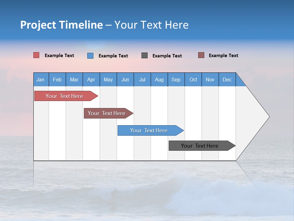 Square Architect World PowerPoint Template
