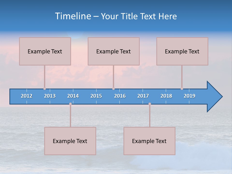 Square Architect World PowerPoint Template