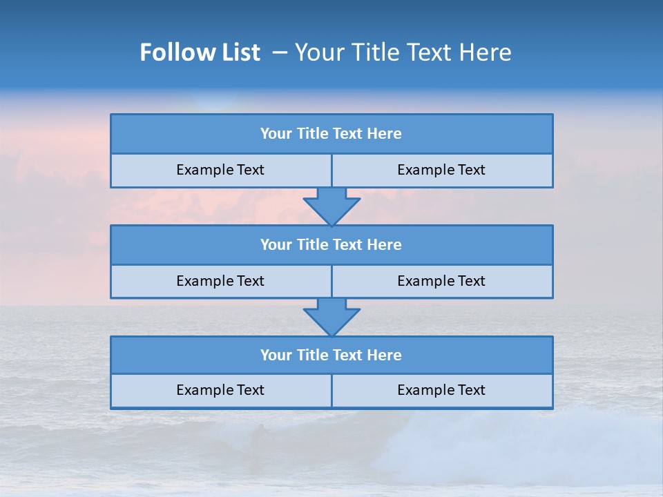 Square Architect World PowerPoint Template