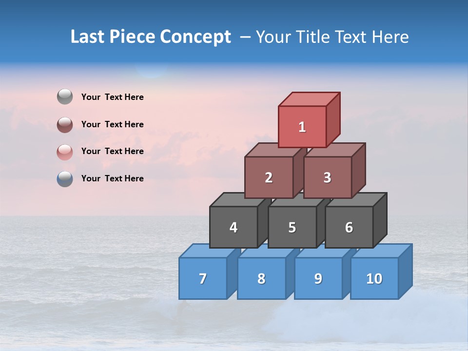 Square Architect World PowerPoint Template