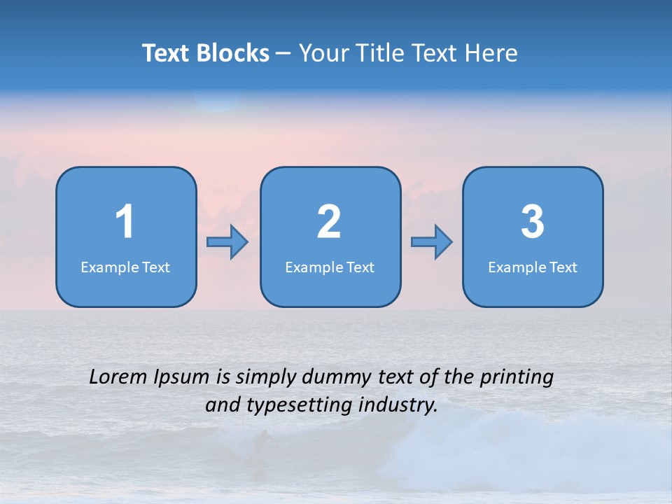 Square Architect World PowerPoint Template