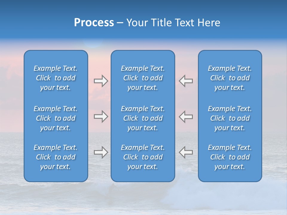 Square Architect World PowerPoint Template