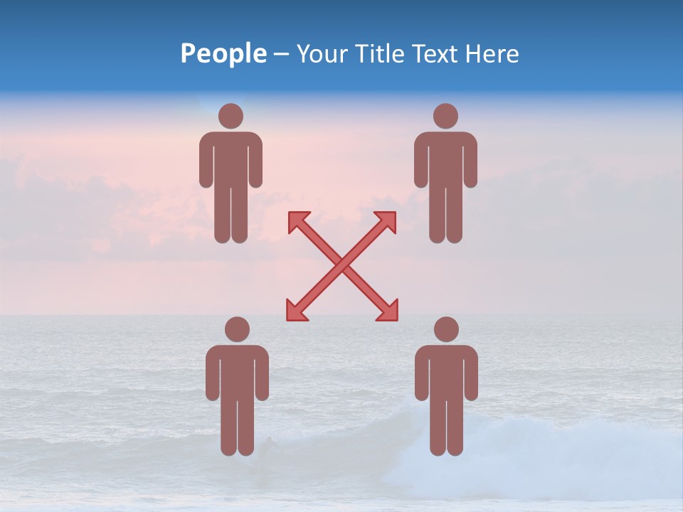 Square Architect World PowerPoint Template