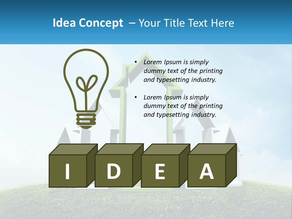 Building World Urban PowerPoint Template