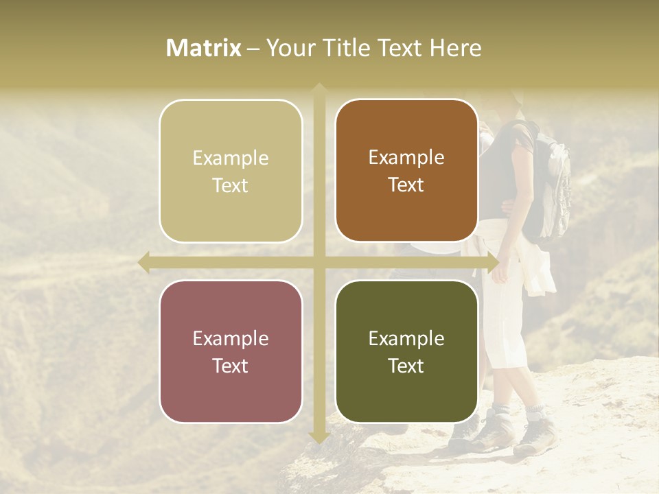 Design Downtown Shape PowerPoint Template