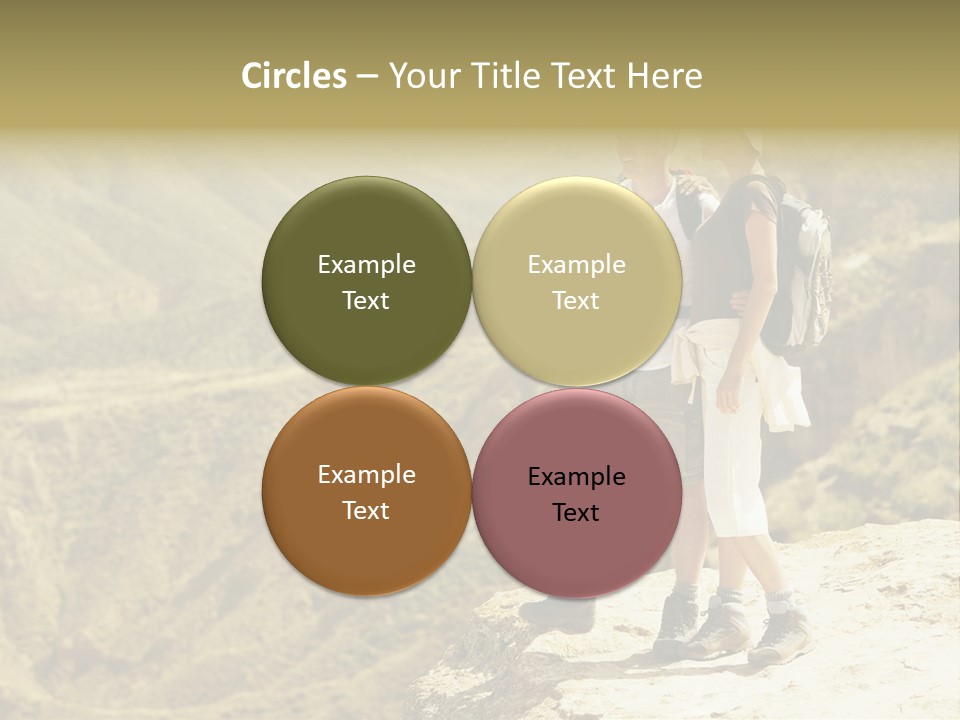 Design Downtown Shape PowerPoint Template