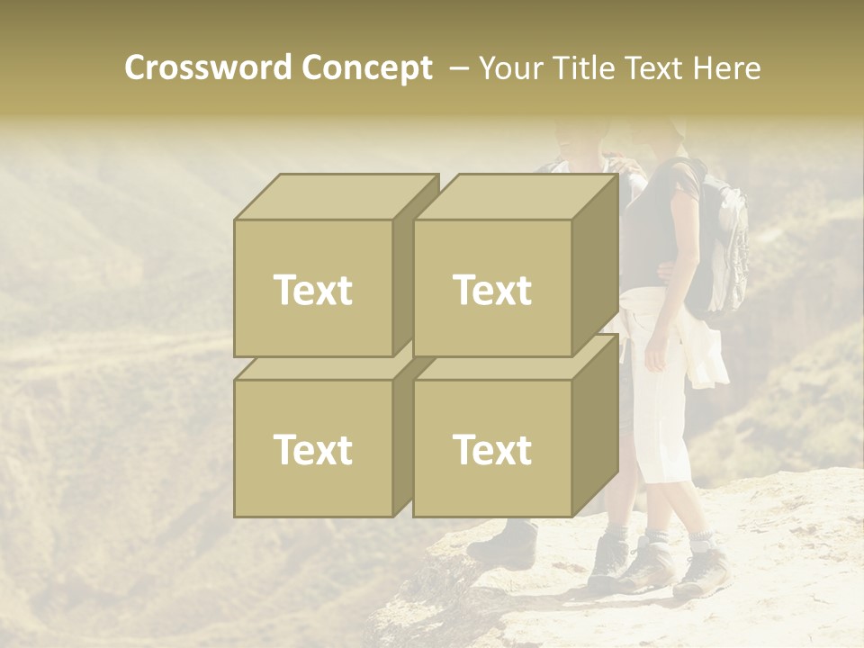 Design Downtown Shape PowerPoint Template